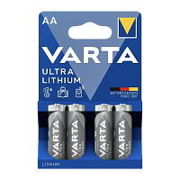 Батарейка Varta ULTRA FR6 AA BL4 Lithium 1.5V (6106) (4/40/400)