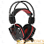 Наушники полноразмерные Smartbuy Rush COBRA с микр. игровые черный красный