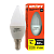 Лампа светодиодная Старт B35 E14 7W 2700К 220V свеча Eco матовая (1/10/100)