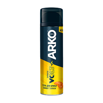 Гель для бритья и умывания мужской Arko ENERGY 200мл (1/24)