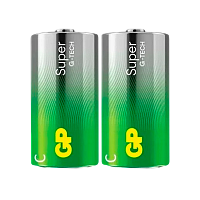 Батарейка GP Super G-Tech LR14 C Shrink 2 Alkaline 1.5V (2/24/240)