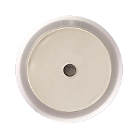 Ночник Camelion NL-264 "Круг с фотосенсором" 0.6W 220V в розетку белый (1/30/120)