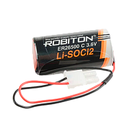 Батарейка ROBITON ER26500-55572P C с коннектором PK1
