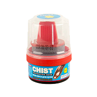 Крем-блеск для обуви CHIST 60мл с губкой коричневый (1/12/48)