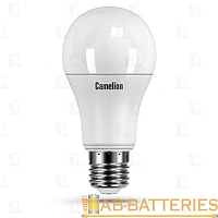 Лампа светодиодная Camelion A60 E27 8W 4500К 170-265V груша матовая (1/10/100)