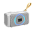 Портативная колонка Borofone BR17 bluetooth 5.1 FM/TF/USB/AUX серый (1/50)