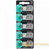 Батарейка Sony 389 BL1 Silver Oxide 1.55V (1/10/100/1000)  | Ab-Batteries | Элементы питания и аксессуары для сотовых оптом