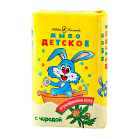 Мыло Невская Косметика для детей с чередой 90г (1/72)