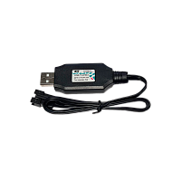 Зарядное устройство ET USB-7.4VSM черный разъем, 4-х контактный . Выход 2SLi, 1000mА