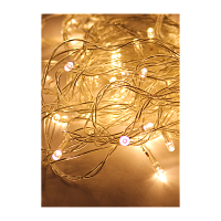 Гирлянда Космос 100LED 10.8м лампочки нить 8 режимов белый (1/50)