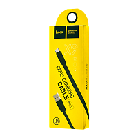 Кабель HOCO X9 USB (m)-microUSB (m) 1м 2.0A силикон черный (1/30/300)