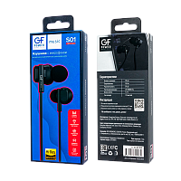 Наушники внутриканальные GFPower S01 с микр. черный 