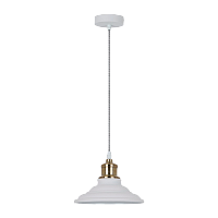 Светильник потолочный Camelion PL-600 LOFT 40W 230V E27 IP20 подвес белый (1/10)