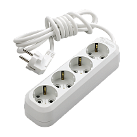 Удлинитель Makel 4р.С/З 16A 2.0м IP20 белый MGP152 (1/12)