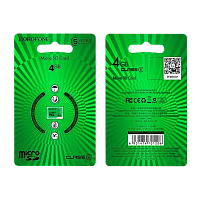 Карта памяти microSD Borofone 4GB Class6 40 МБ/сек (1/100)