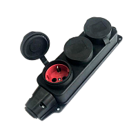 Колодка Космос 3р.С/З каучук черный (1/50)