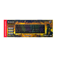 Клавиатура проводная Defender GK-370L Prosecutor игровая USB 1.5м Anti-Ghost черный (1/20)