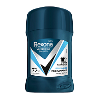 Дезодорант мужской Rexona Невидимый Прозрачный Лед стик 55г (1/6)