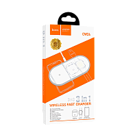 Беспроводное З/У HOCO CW24 2.0A 10W белый (1/95)