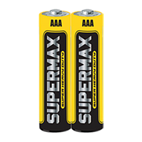 Батарейка Supermax Super R03 AAA Shrink 2 Heavy Duty 1.5V (2/60/600)