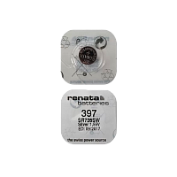 Батарейка Renata 397 (SR726SW) BL10 Silver Oxide 1.55V (10/100)