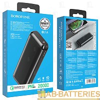 Внешний аккумулятор Borofone BJ1A 20000mAh 2.0A 1USB/Type-C QC3.0 черный (1/27)