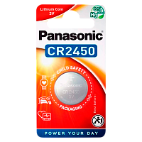 Батарейка Panasonic Power Cells CR2450 BL1 Lithium 3V CN (Китай) 
