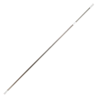 Карниз для ванной Рыжий кот 140-260см нерж.сталь хром (1/60)