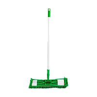 Швабра для пола Рыжий кот 120см телескопическая с насадкой из микрофибры MopM4 «Лапша» SP (1/24)