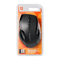 Мышь беспроводная Defender MM-295 Accura классическая USB черный (1/40)