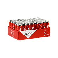 Батарейка Smartbuy LR6 AA Shrink 40 Alkaline 1.5V (40/720)