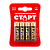 Батарейка Старт LR6 AA BL4 Alkaline 1.5V (4/40/720)
