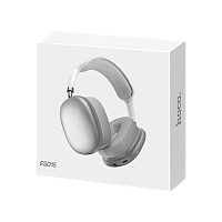 Наушники полноразмерные HOCO ESD15 bluetooth 5.0 с микр. серебряный (1/36)