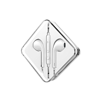 Наушники вставные HOCO M55 с микр. белый (1/31/310)