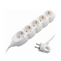 Удлинитель Старт S 5р.С/З 10A 5.0м IP20 белый (1/20)