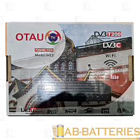 Приставка для цифрового ТВ OTAU M13 DVB-T/T2 металл черный (1/60)