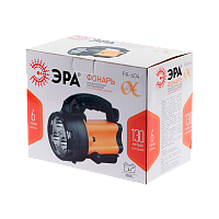 Фонарь туристический ЭРА PA-604 АЛЬФА 3W 4LED от аккумулятора сигнальная лампа оранжевый (1/8)