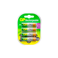 Аккумулятор бытовой GP HR6 AA BL4 NI-MH 2500mAh в пластиковой упаковке (4/40/400) 