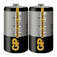 Батарейка GP Supercell R14 C SH2 Heavy Duty 1.5V (2/24/480) R