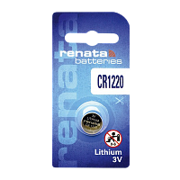 Батарейка Renata CR1220 BL1 Lithium 3V (10/300/2400)