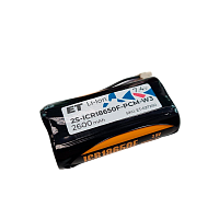 Аккумулятор ET POS-7426-W3 , 2S-ICR18650F-PCM-W3   7.4В, 2600мАч,  для ККТ