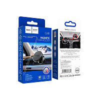 Держатель автомобильный HOCO CA81 в воздуховод магнит черный (1/210)