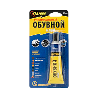 Клей Секунда обувной 30мл водостойкий BL1 шоу-бокс (1/12/36)