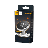 Держатель автомобильный GFPower CH-06 клеевая основа поворотный магнит серебряный (1/200)