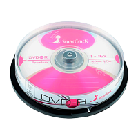 Диск DVD-R SmartTrack 4.7GB 16x 10шт. cake box (10/200)