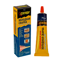 Клей Секунда Холодная сварка специальный 75мл для линолеума и всех типов ПВХ BL1 шприц (1/54)