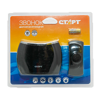 Беспроводной звонок Старт 012 черный (1/30/60)