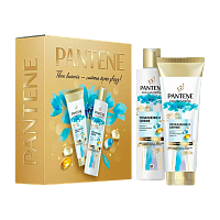 Набор для волос Pantene (шампунь+бальзам) Увлажнение и Сияние 200мл