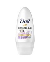 Дезодорант женский Dove Невидимый роликовый 50мл (1/6)