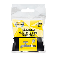 Тефлоновая уплотнительная лента (ФУМ) Aviora, 85 мкм, 12мм*10м